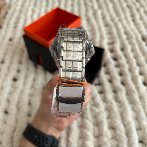 NWT Chicane Chronograph CH4243 Stainless Steel Men's Watch - Picture 5 of 14